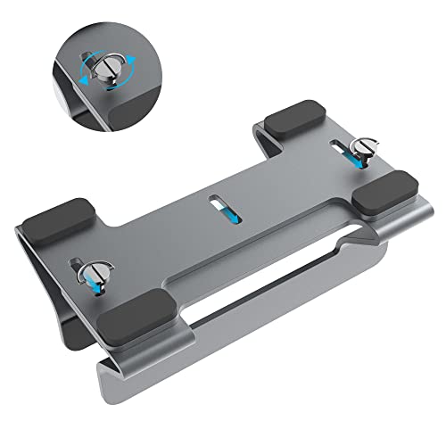 Psitek Aluminum Vertical Laptop Stand Dock Holder, Adjustable Slot Width 12-42mm, Space-Saving Upright Storage for MacBook and Laptops by Psitek - Image 3