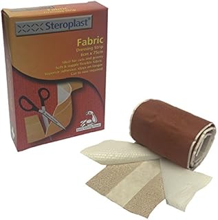 SINGLE PACK OF STEROPLAST PREMIUM FABRIC DURABLE LATEX ADHESIVE PROTECTIVE MEDICAL GRADE 6CM ROLL OF PLASTERS DRESSINGS STRIP