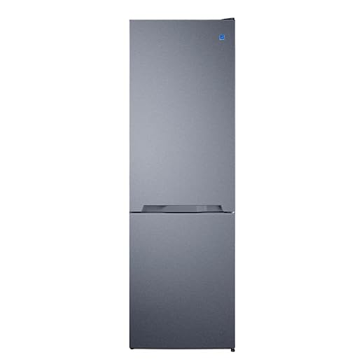 Summit 24" Bottom Freezer Refrigerator, Counter Depth Refrigerator- Freezer, Energy Star, Stainless Steel - FFBF124SS (Right Hand Door)