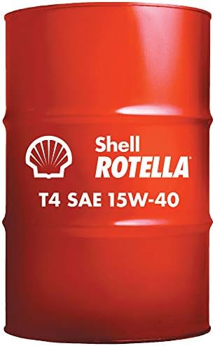Shell Rotella T4 Triple Protection Conventional 15W-40 Diesel Engine Oil (55-Gallon Drum)