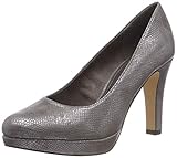 Elegante Sohle s.Oliver Damen 5-5-22417-21 Pumps, Silber (Silver Snake 947), 36 EU