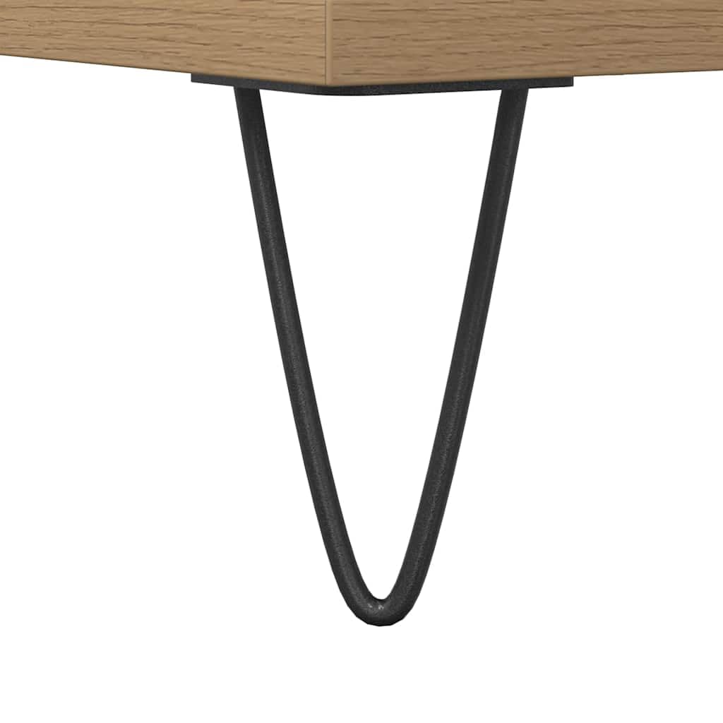 vidaXL Mueble de Lavabo Madera de ingeniería Roble Artisan 65x33x60 cm