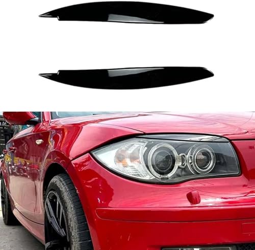 Cache-phares adhésifs pour BMW Série 1 E81 E82 E87 E88 protection carbone