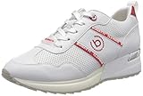 bugatti 411772035050, Zapatillas Mujer, Blanco Blanco Red 20