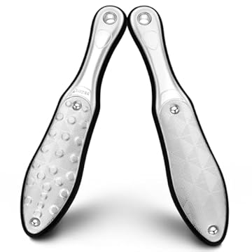 BEZOX Lima Per Piedi Interamente In Acciaio Inossidabile Professionale Piedi Attrezzi per Pedicure Rimuovere Calli Cura - Piede File Pedicure Ammorbidisce Dry Talloni Screpolati la Pelle