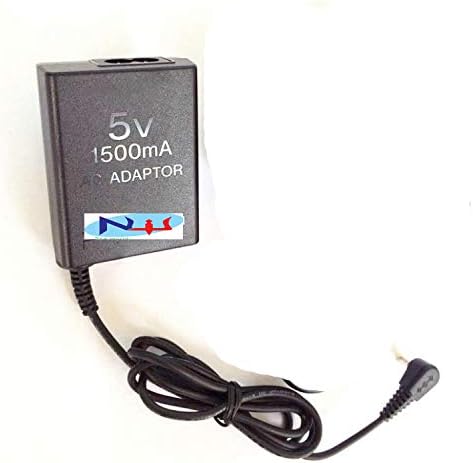 new world brand charger for psp 1000 2000 3000 e1004 power adapter ac power supply brick adapter for all psp 5v 2amps- Black