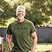 Tewmeu Girl Dad Shirt for Men Best T Shirt Gift for Daddy I Keep All My Father Jokes in A Dad-A-Base Shirt