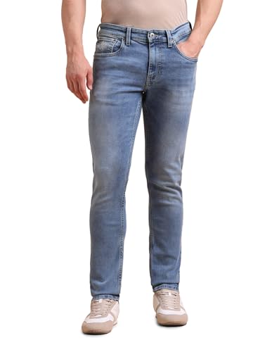 Image of U.S. Polo ASSN. Denim Jeans for Men - Slim Tapered Fit, Mens Jeans for Office & Regular Wear