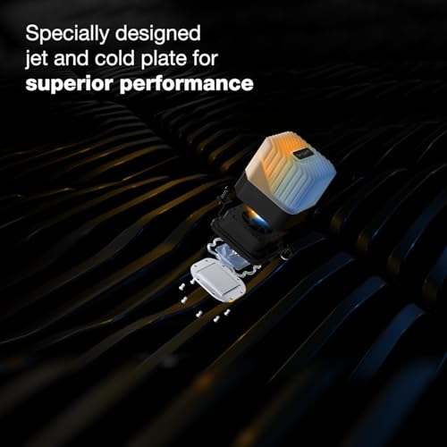 Image of be quiet! Light Loop 240mm White CPU Liquid Cooler for Heavily Overclocked Systems, 2X Light Wings LX 120mm PWM high-Speed White ARGB Fan, Stylish ARGB Cooling Block, ARGB-PWM-Hub