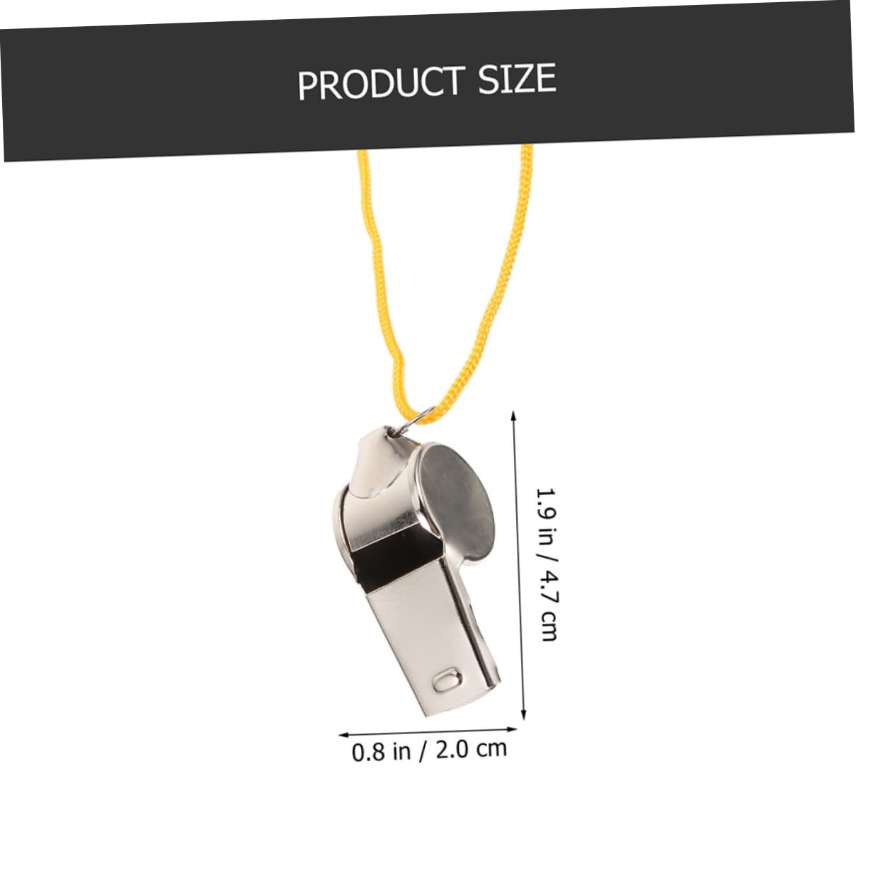 ifundom 24pcs Whistles with Lanyard Loud Emergency Whistles for Camping Hiking Fishing Boating and Survival Use