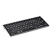 Amazon Basics Kabellose Tablet-Tastatur, tragbar, kompatibel mit PC, MacOS, Laptop, Smartphone, Tablet