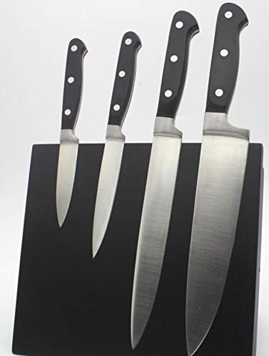 Kitory Magnetic Knife Block Foldable Holder Rack Board Stands with Strong 10 inch Powerful Enhanced Magnets - Cutlery Display Stand and Storage Rack