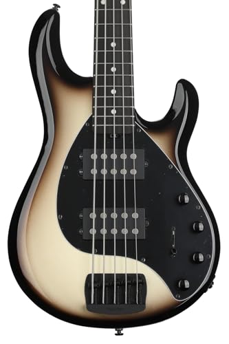 Ernie Ball Music Man StingRay Special 5 HH Bass Guitar - Brulee with Ebony Fingerboard