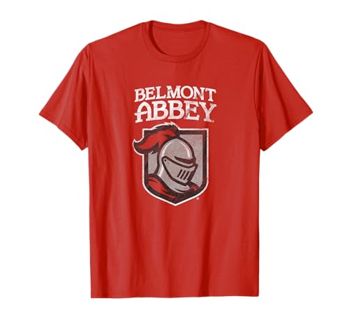 Belmont Abbey College Crusaders Distressed Primary T-Shirt