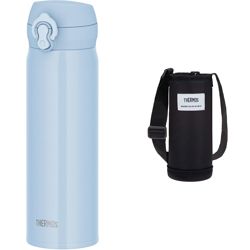 ドリンクボトルカバー 水色 500ml対応 Amazon｜【セット買い】【食洗機対応モデル】 サーモス 水筒 真空断熱