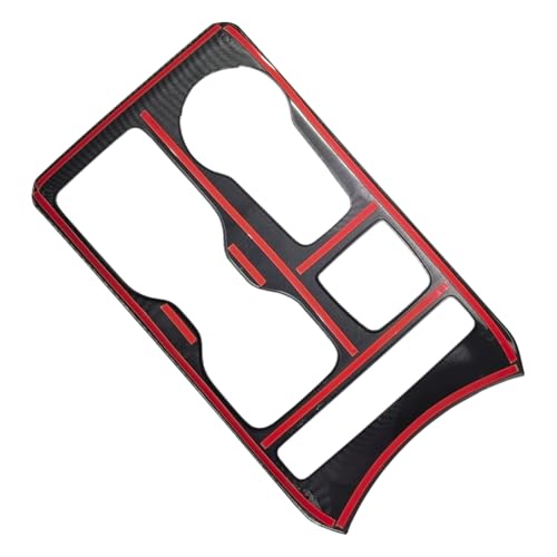 Kolya for 2019 2020 2021 2022 2023 2024 Ford Edge Accessories Center Console Gear Shift Panel Cover Water Cup Holder Trim Cover (Carbon Style) by Kolya - Used condition - Image 4