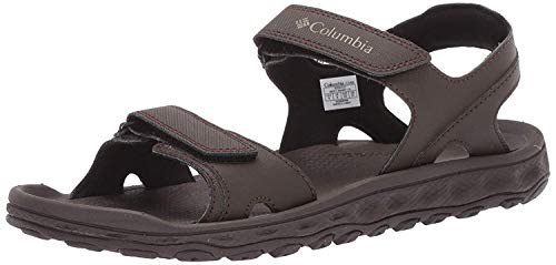 Columbia Buxton 2 Strap, Sandalias para Hombre, Marrón (Cordovan, Pebble), 46 EU