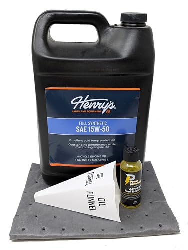 Aceite de Motor Sintético Full 15W-50 Galón Henry's