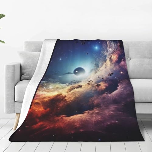 Couverture en micro polaire chaude anti-frisson pour lit