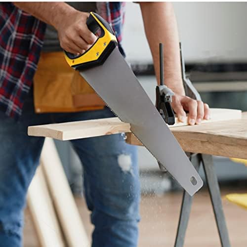 GARYBAX 18 Inches Hand Saw - Perfect Saw - Heavy Duty Wood Saw -Non-Slip Handle Garden Saw for Wood Working - Gardening Tree Saw for Woodworking- Professional Pruning Saw- Razor Sharp Blades Saw