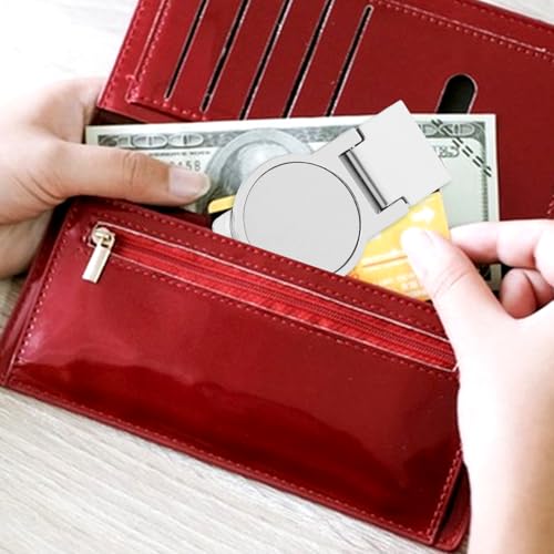 LIFKOME 3pcs Stainless Steel Money Clip Portable Metal Note Clamps for Cash Cards Checks Lightweight Small Clips for Office Use Present for Men Women4