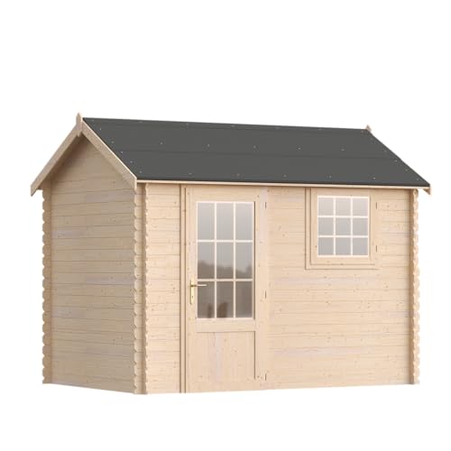 Casetta da giardino in legno per esterno 6 mq 3x2 metri 20mm MADE IN ITALY mod. FORMENTERA casetta in legno, rimessa attrezzi, deposito, box per esterni, con pavimento incluso