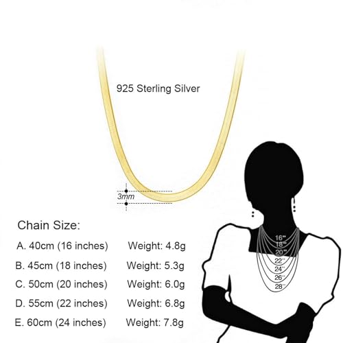 Collier chaîne maille serpent en argent véritable 3mm bijou intemporel