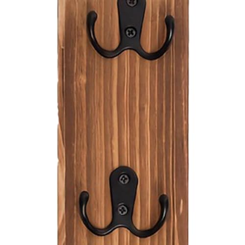 Porte-clés mural rustique de haute qualité pour laisses - 3