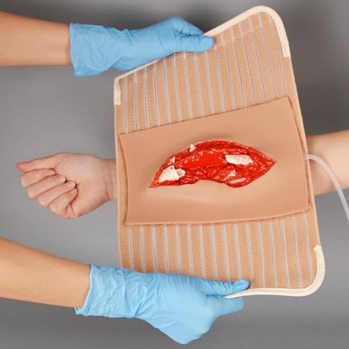 Modèle d'éducation médicale pour fracture ouverte et pansement d'urgence