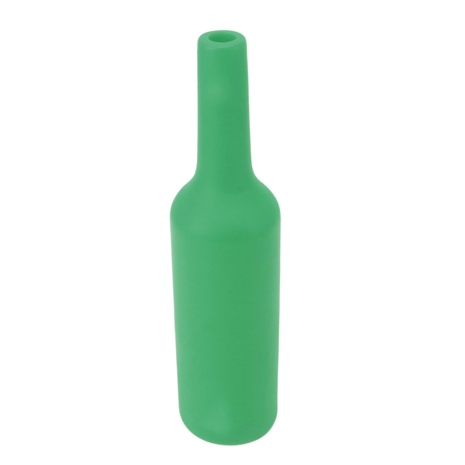 EMUKOEP Barkeeper-Übungsflasche, Silikon, Unzerbrechlich, Sturzsicher, Weiche Barkeeper-Performance-Trainingsflasche (Grün)