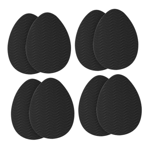 WEKAMOS 4 Protectores de para Zapatos Antideslizantes con Patrón Ondulado Adhesivos de Silicona para Tacones y Zapatillas Resistentes al Desgaste para Resbaladizos