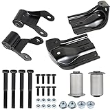 WFLNHB Rearward Leaf Spring Shackle Bracket Hanger Repair Kit Replacement for Chevy Silverado 1500 1999-2007