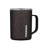 Corkcicle Triple Insulated Coffee Mug with Lid, Stainless Steel Camping Tumbler with Handle, Hot for