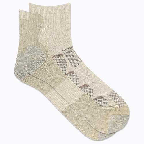 Image of Merrell Men's and Women's MOAB Hiking Midweight Cushion Socks - Unisex Coolmax Moisture Management and Arch Support