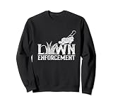 Funny Lawn Enforcement presente. Insanely funny Gardening motif which is related to Cuidado del césped, Paisajista, Cortar el césped and also Jardinero. Diseño divertido Lawn Enforcement.