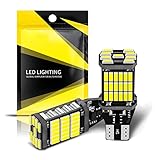 Super brillante 45 -SMD LED Lámpara inversa de la bombilla para luces inversas de respaldo de automóviles.