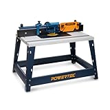 POWERTEC Benchtop Router Table with Steel Stand and...