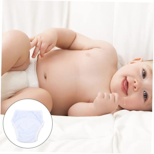 DECHOUS Leakproof Boy Girl Underwear Cotton Training Pants for Girls Boys Breathable Travel Underpants Organic Cotton Training Underwear Pants Blue4