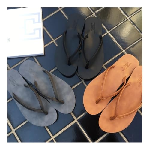 Sandals, Summer Couple Flat Bottom Beach Shoes Sandals Slippers Shower Shoes3