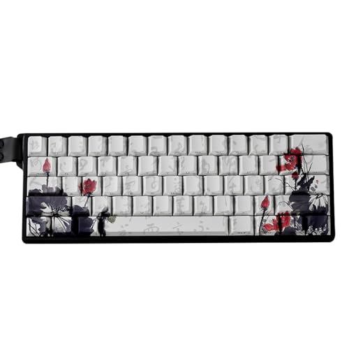 Teclas PBT antiaceite para teclados mecánicos de formato 65% con altura OEM