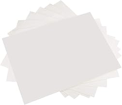 Fasmov 500 Count Parchment Paper Baking Liner Sheets Pan liner, 12×16 Inches Non-Stick Precut Baking Parchment, Suitable for Baking Grilling Air Fryer Steaming Bread Cup Cake Cookie and More