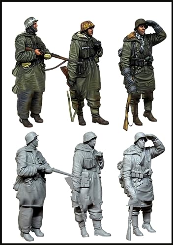 Soldat allemand 1/35 maquette résine à monter pour votre prochain projet de diorama