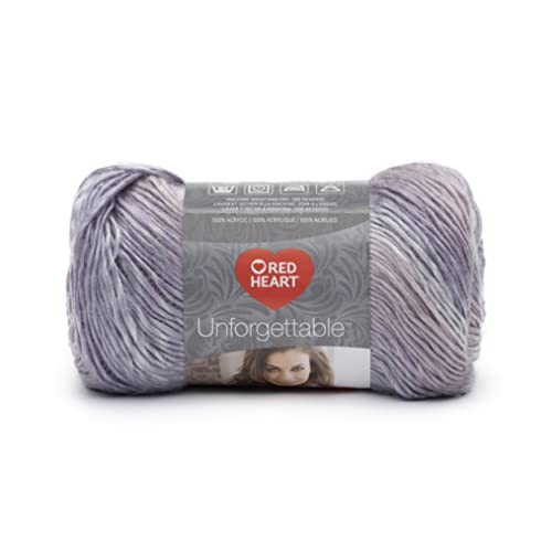 Red Heart Boutique Unforgettable Pearly Yarn - 3 Pack of 100g/3.5oz - Acrylic - 4 Medium (Worsted) - 270 Yards - Knitting/Crochet