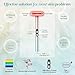 Led-Face-Wand，7 in 1 LED Light Therapy Facial Red & Blue Rejuvenation Tool