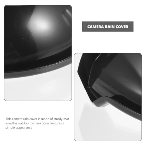 Funda para cámara de seguridad exterior resistente con protector de lluvia y sol para ventanas 7