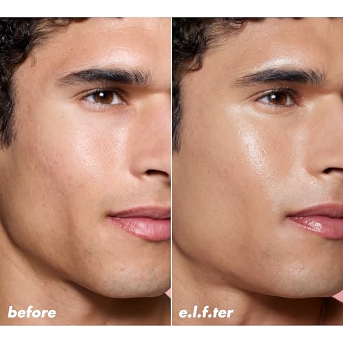 Image of e.l.f. Halo Glow Skin Tint SPF 50, Tinted Moisturizer For Light, Buildable Coverage, Creates A Natural Glow, Vegan & Cruelty-Free, 5 Light Warm