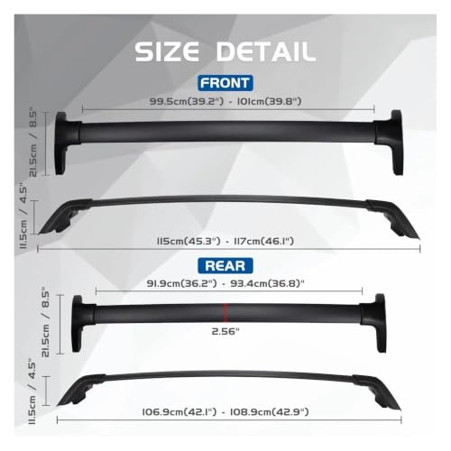 Barres de toit RAV 4 manque de coffre solution barre transversale - 5