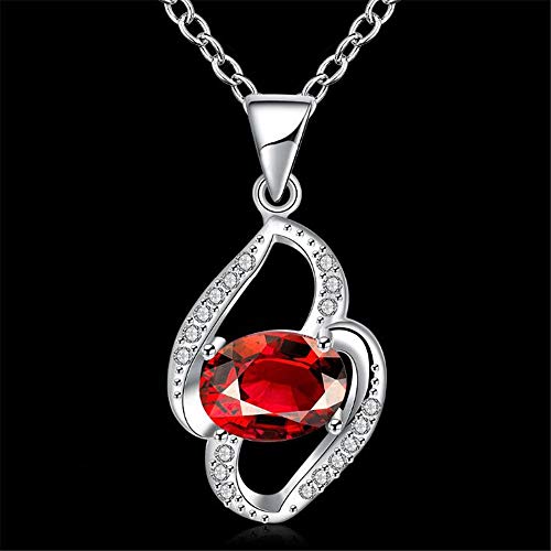 Collier pour dames cadeau idéal avec pendentif grande pierre - 2
