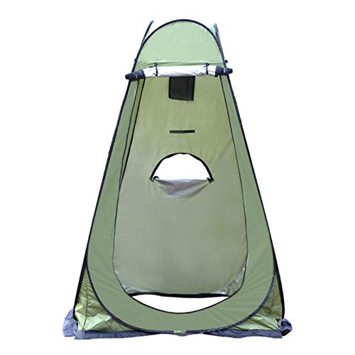 Tienda Emergente, Campamento De Playa, Tienda De Inodoro Para Acampar, Tienda De Ducha De Privacidad Portátil, Para Exteriores Vestirse, Bañarse, Inodoro, Con Bolsa De Transporte | Verde |59x59x75 ''