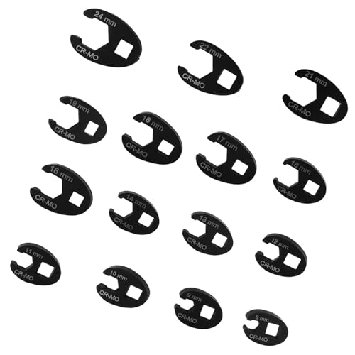 Jeu de douilles 3/8" pour espaces restreints avec clé à cliquet efficace - 4